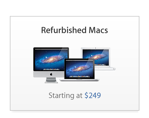 Refurbished Macs